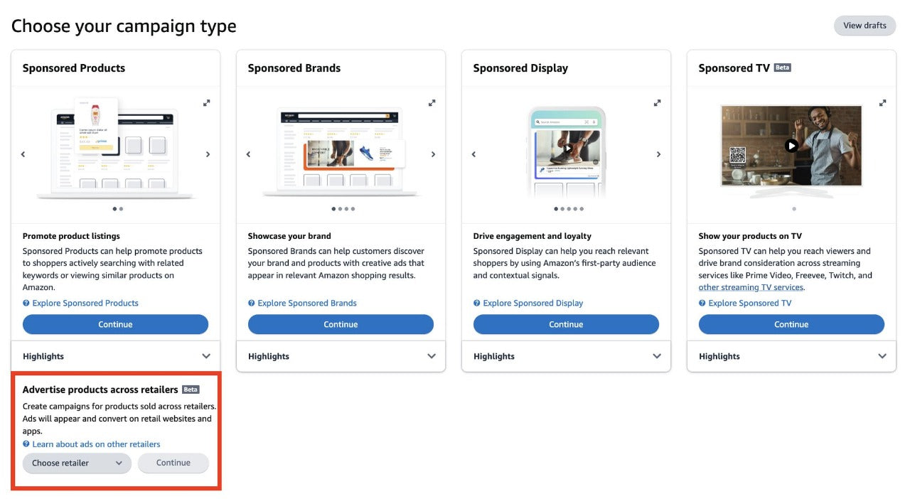 Revolutionizing E-Commerce Advertising: Amazon’s Sponsored Products x Cross-Retailer Capabilities