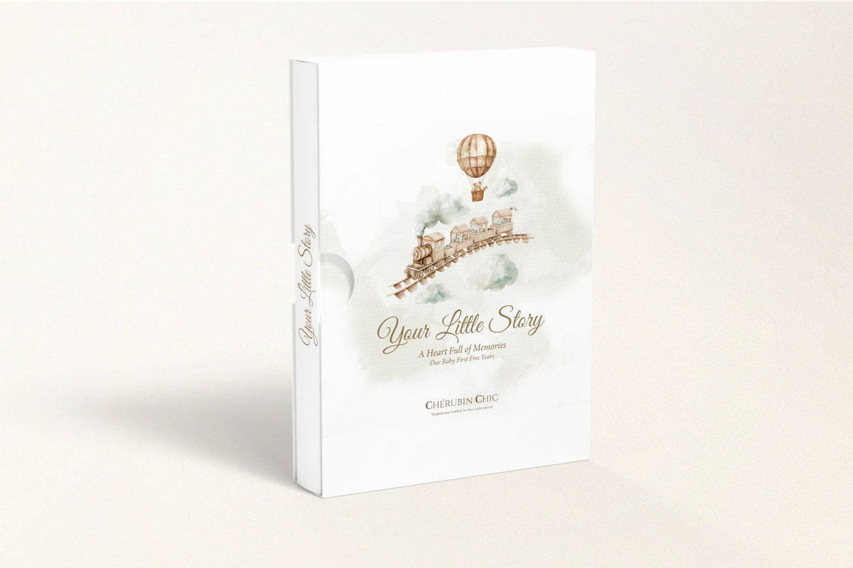 140-Page Baby Memory Book Design: A Heartwarming Keepsake with Premium Packaging for Amazon