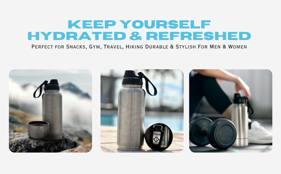 Presenting Amazon A+ Content for the Stainless Steel Water Bottle